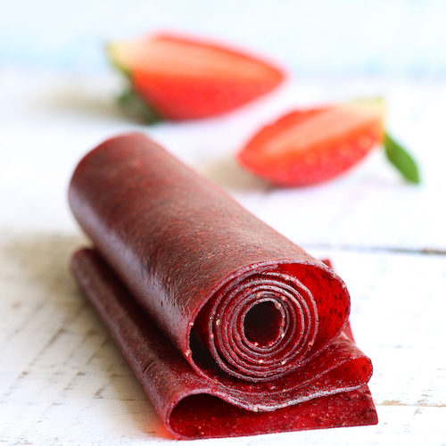 Homemade Fruit Leathers