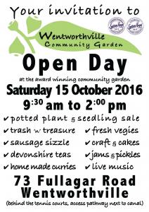 Open Day Flyer 2016